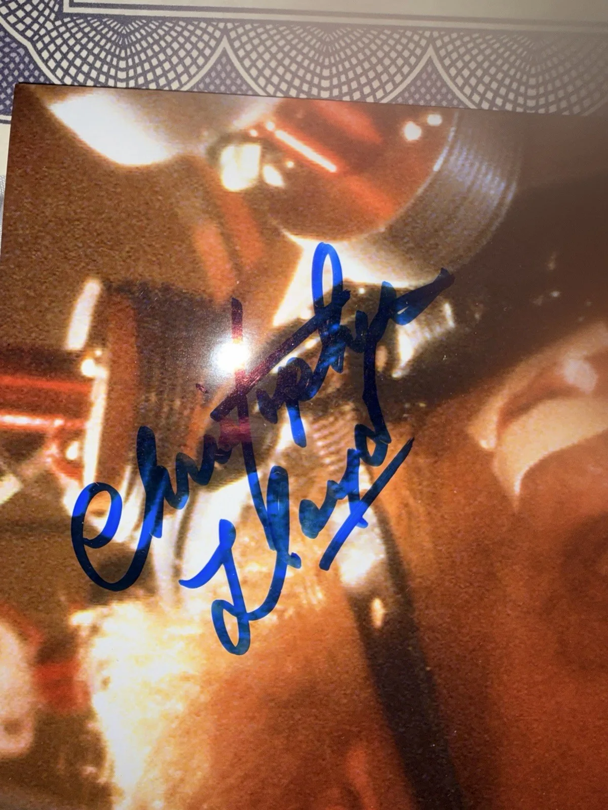 Christopher Lloyd — Christopher Lloyd Original Autographed Photo Encore Autographs Authentication, image 3