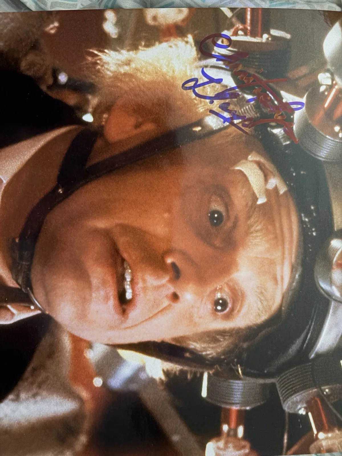 Christopher Lloyd — Christopher Lloyd Original Autographed Photo Encore Autographs Authentication, image 4