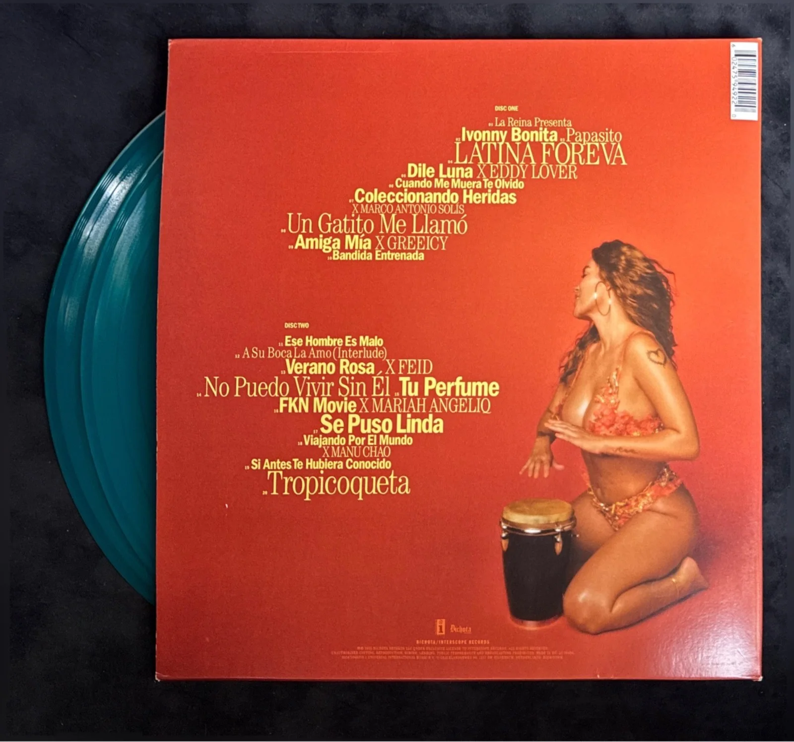 Karol G Signed Tropicoqueta Album Vinyl Record Sexy PSA AQ69173, изображение 3