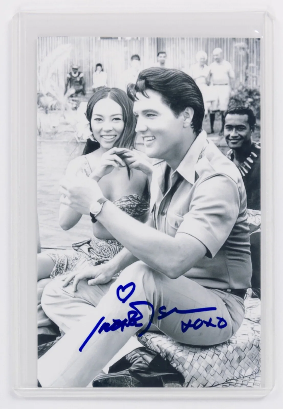 Paradise, Hawaiian Style — Irene Tsu Signed Photo - Paradise Hawaiian Style w/ Elvis Presley