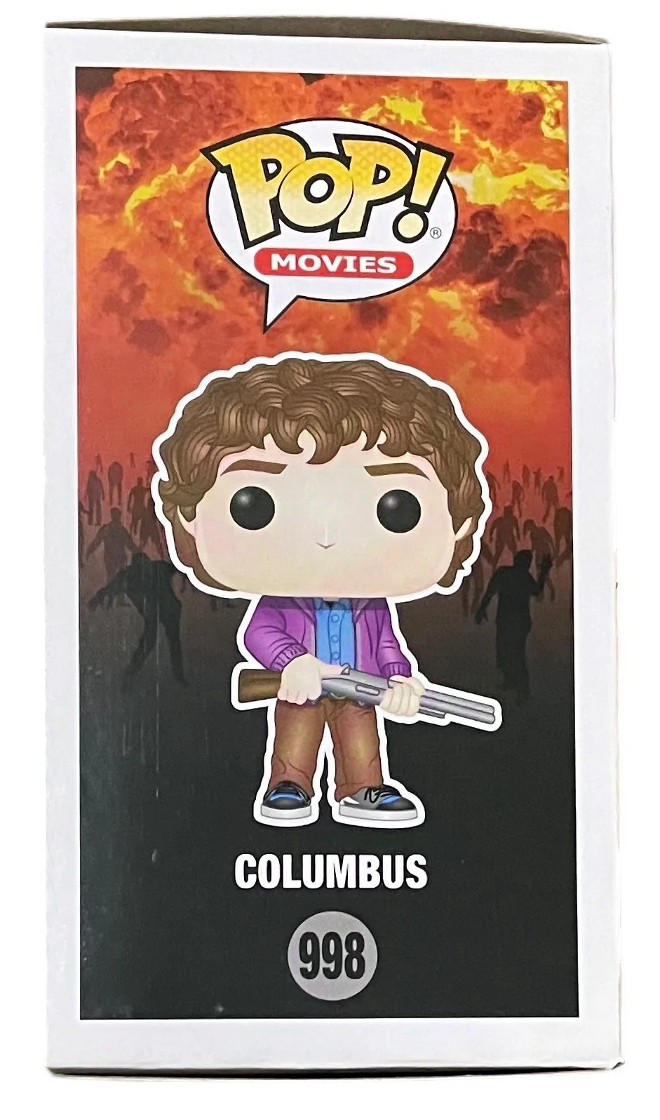 Jesse Eisenberg Signed Autographed Zombieland Columbus Funko Pop 998 ACOA, image 4