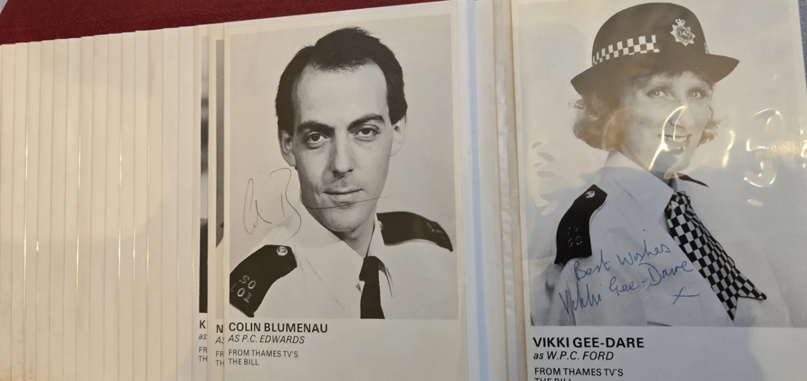 The Bill TV Show Cast Signed Autograph Photo Collection British Police Drama, изображение 4