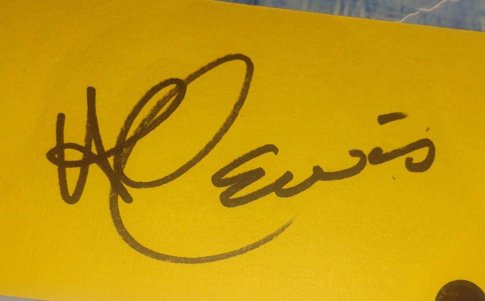 Al Lewis Hand Signed Index Card COA The Munsters NO US TARIFFS, image 3