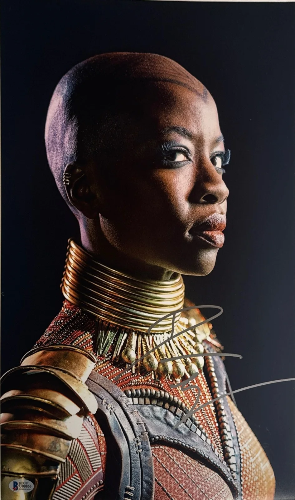 Danai Gurira — Danai Gurira Signed 12x18 Black Panther Photo BAS U00866