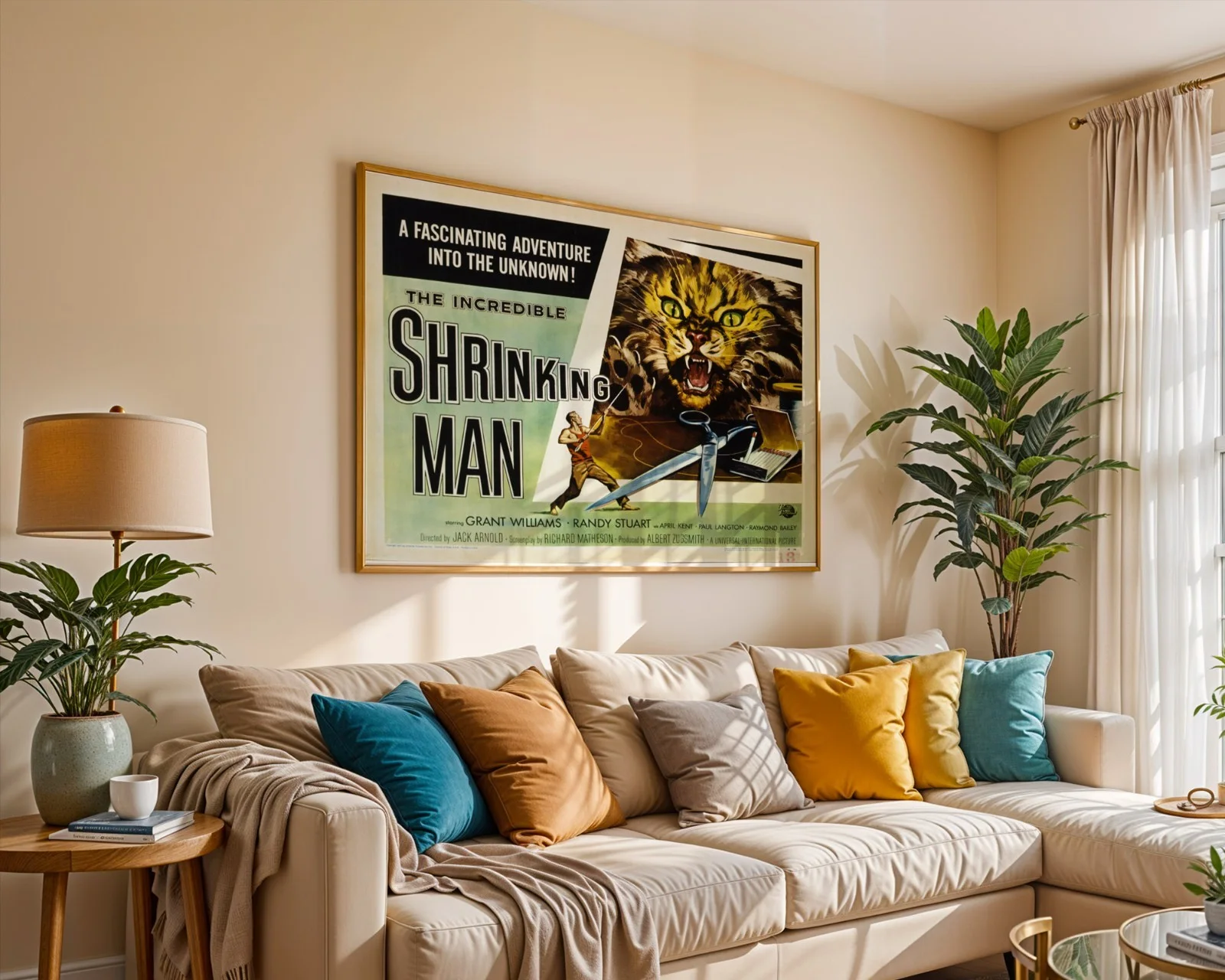 The Incredible Shrinking Man - 1957 Sci-Fi Restored 28" x 22" US Half Sheet, image 5