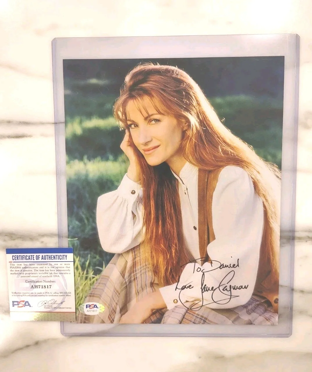 Jane Seymour — Jane Seymour Signed 8x10 Photo PSA DNA Autograph Auto Dr. Quinn James Bond Girl