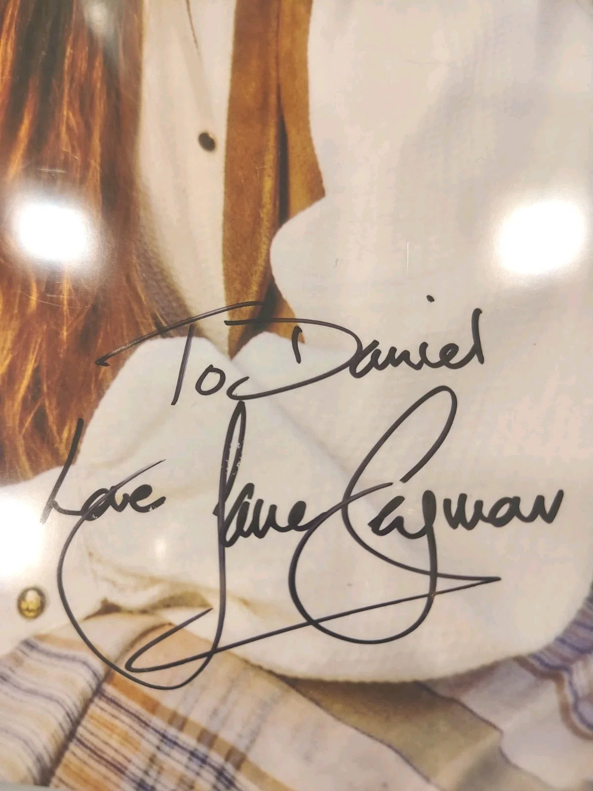 Jane Seymour — Jane Seymour Signed 8x10 Photo PSA DNA Autograph Auto Dr. Quinn James Bond Girl, изображение 2