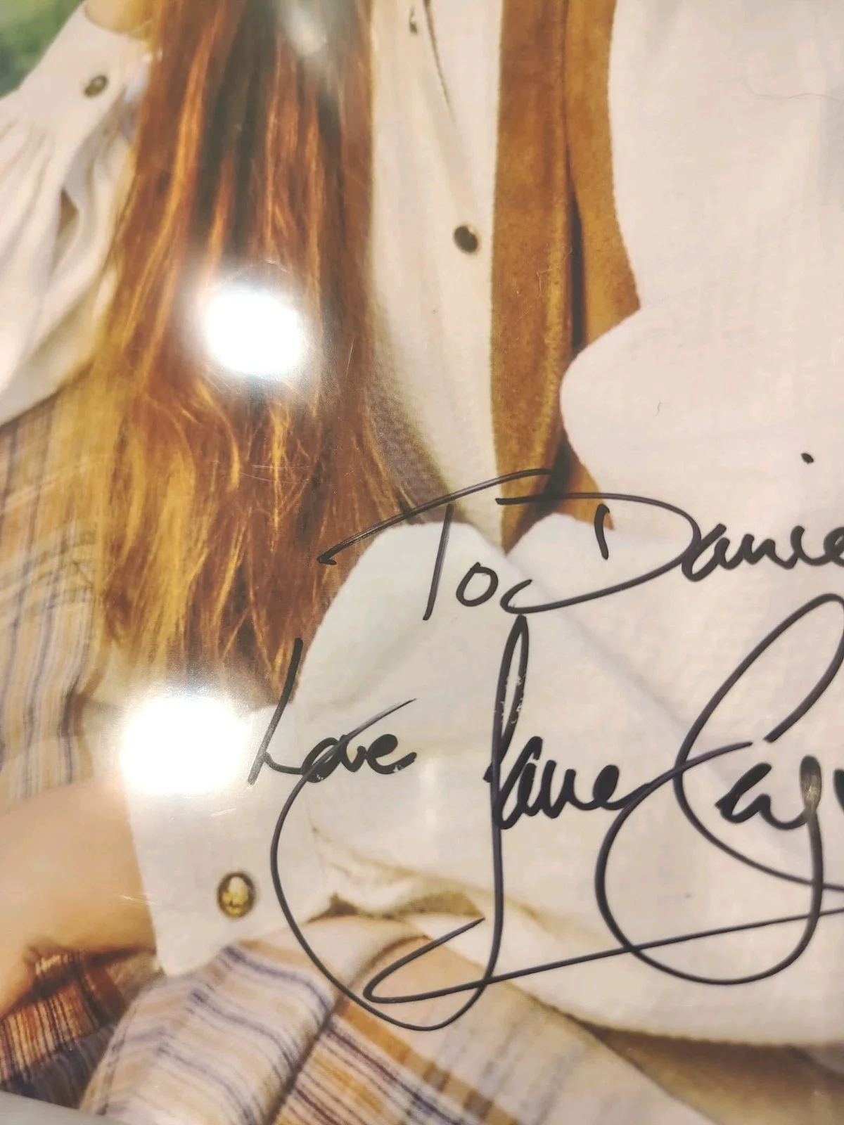 Jane Seymour — Jane Seymour Signed 8x10 Photo PSA DNA Autograph Auto Dr. Quinn James Bond Girl, изображение 3
