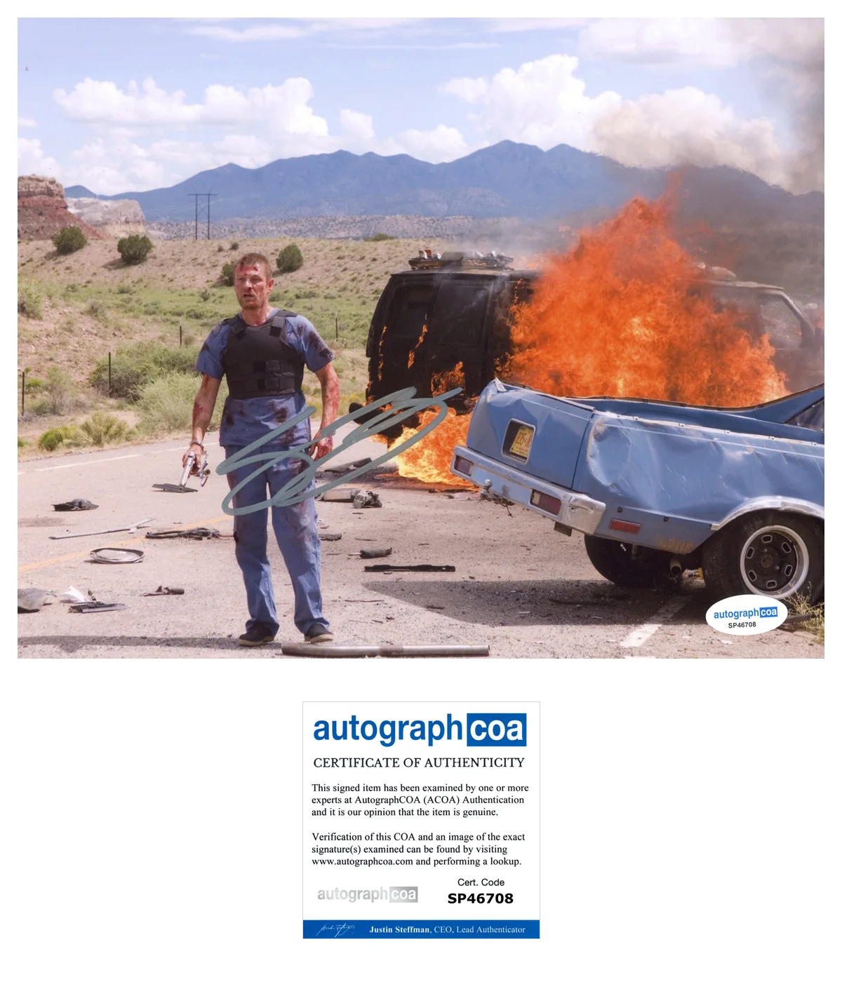 Sean Bean Hitcher Autographed Signed 8x10 Photo ACOA, image 2