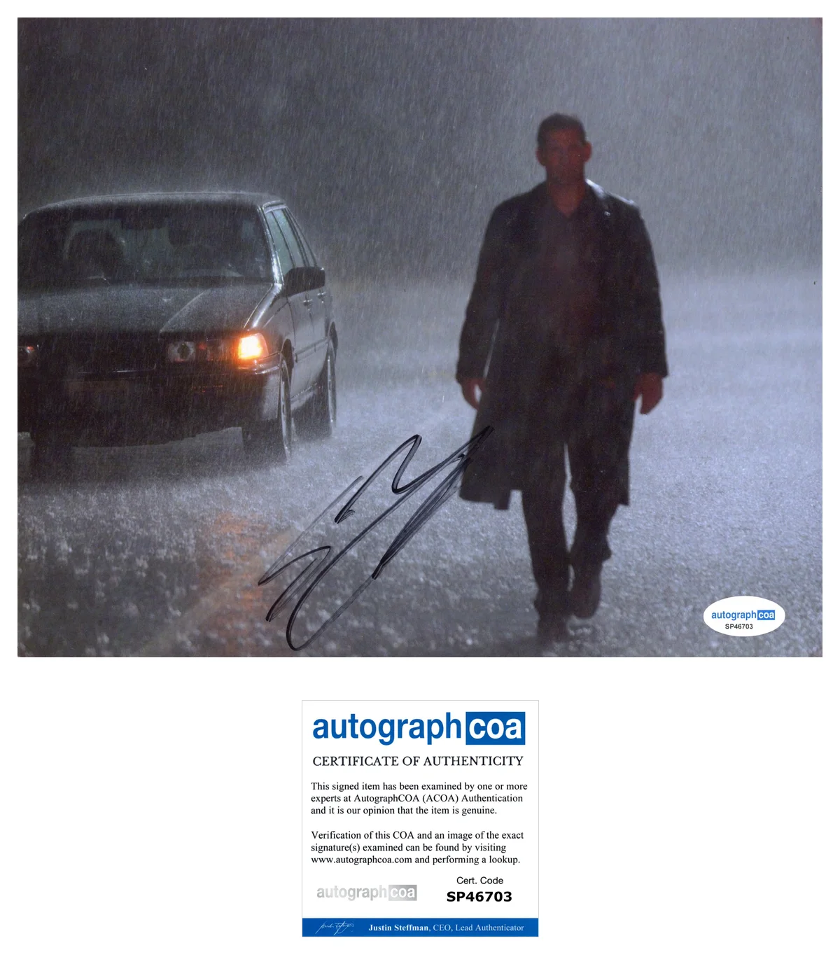 Sean Bean Hitcher Autographed Signed 8x10 Photo ACOA, image 2