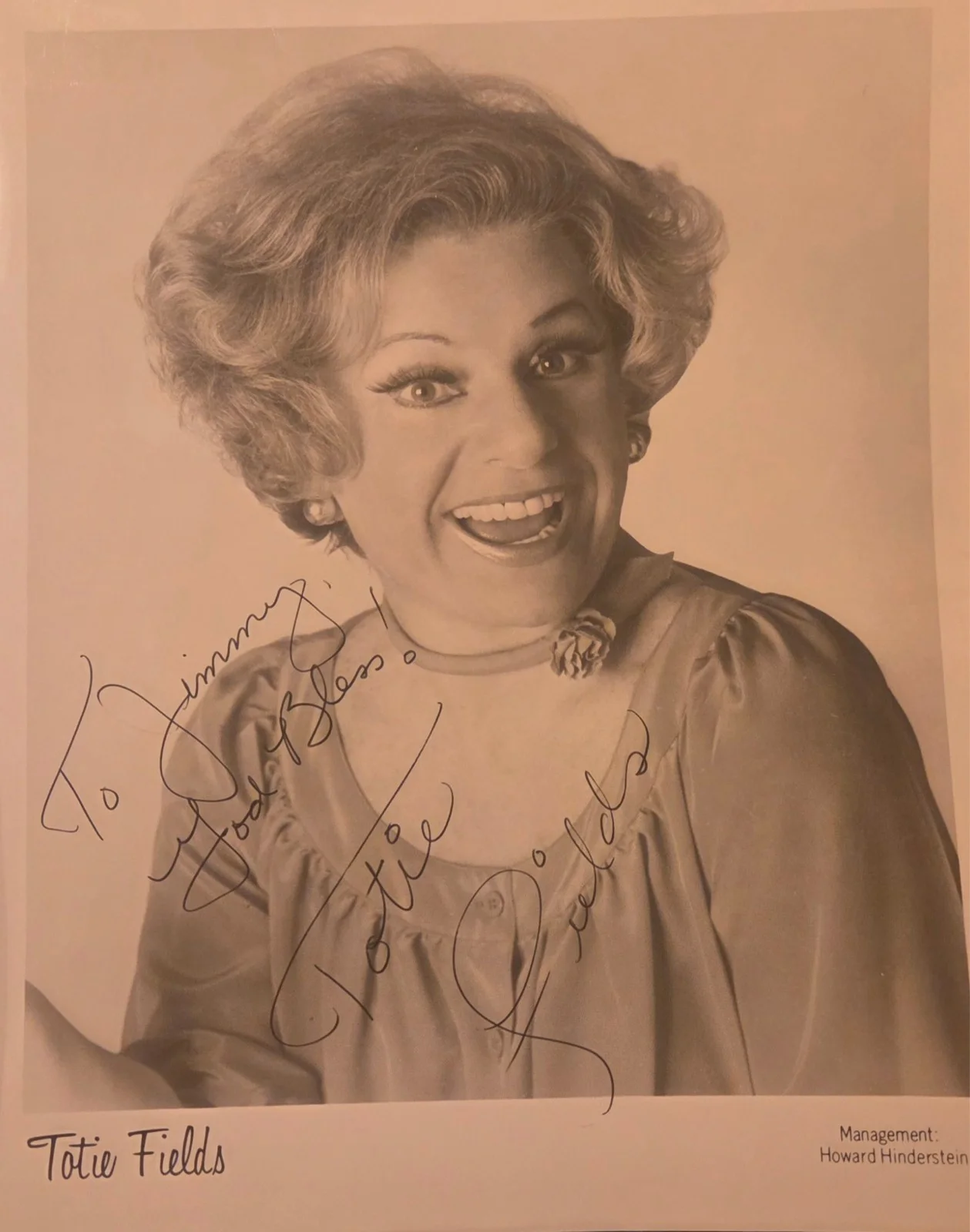 Totie Fields — Totie Fields Package! 5 Individual 8x10 Photos - All Autographed - Comedy Legend, изображение 2