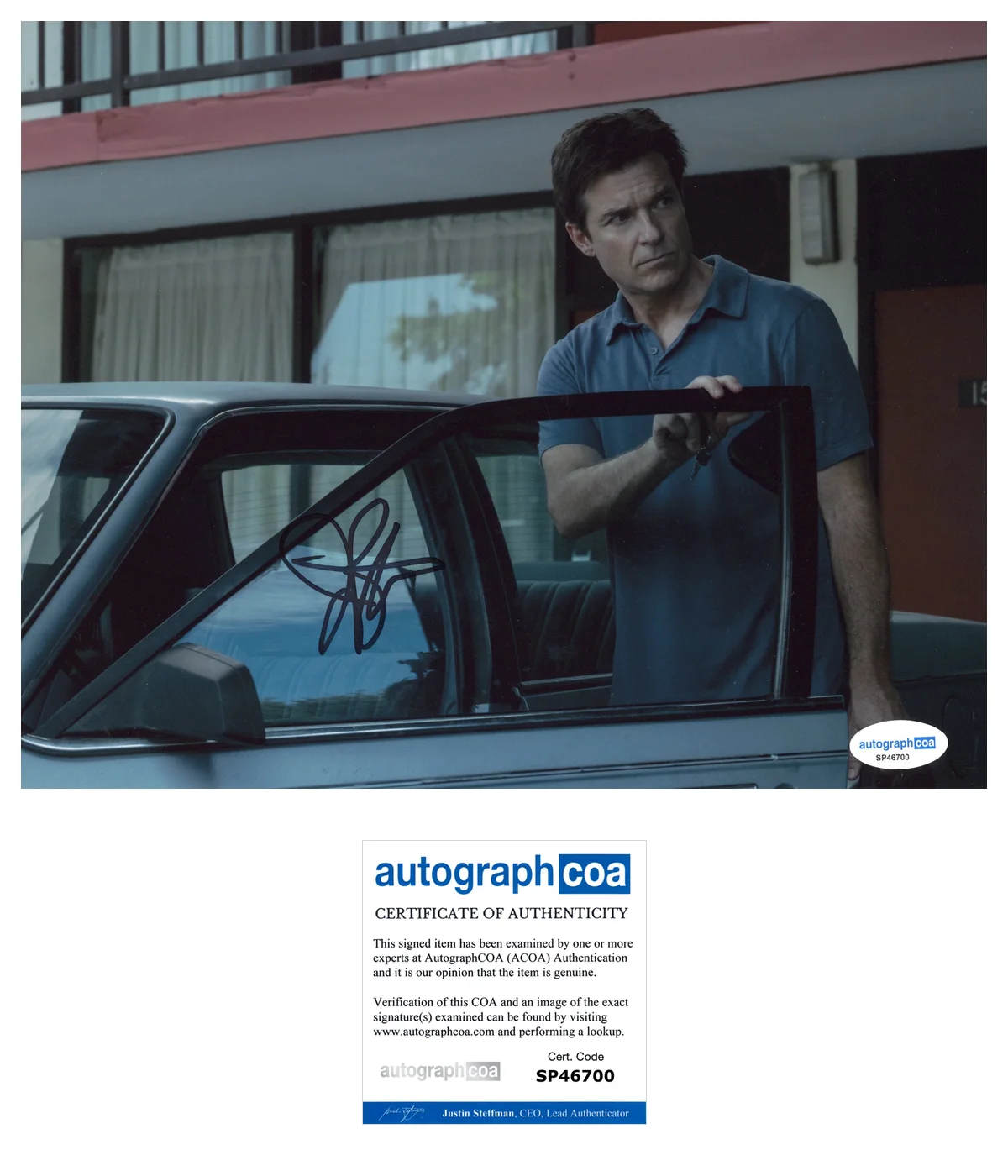 Jason Bateman Ozark Autographed Signed 8x10 Photo ACOA, image 2