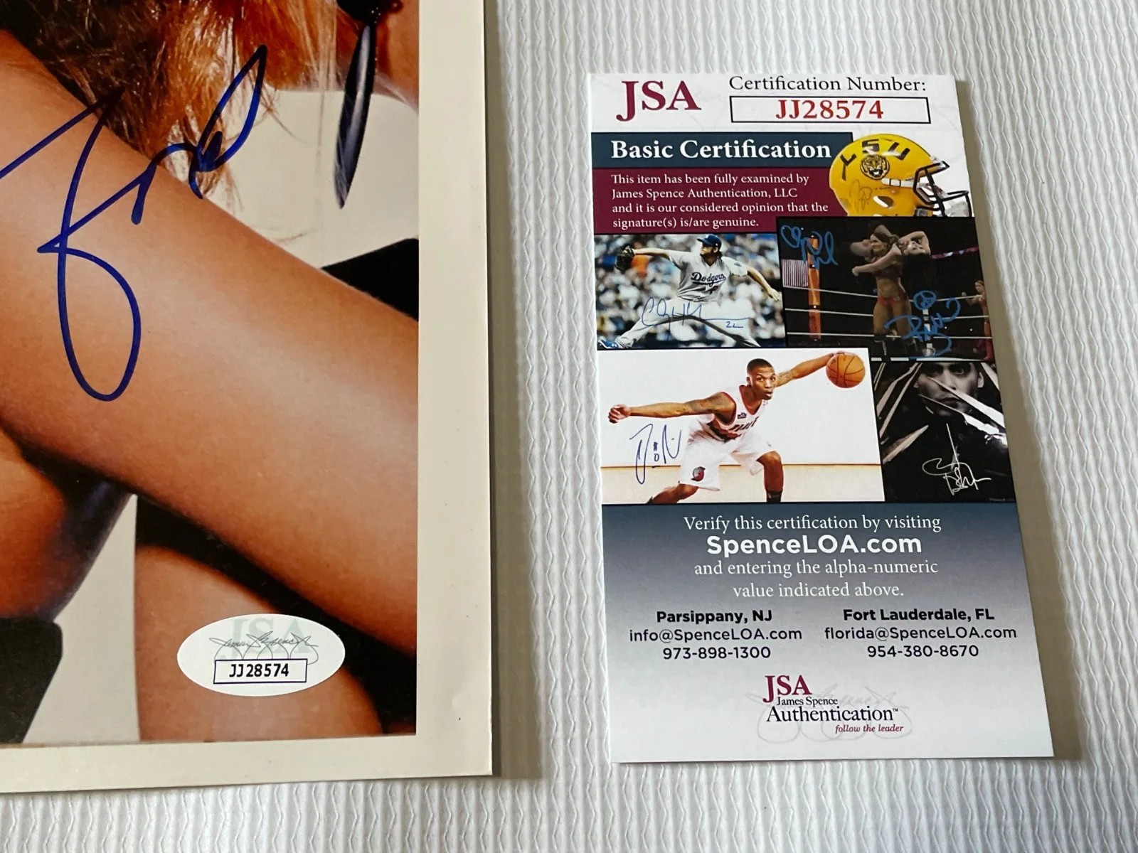 Cindy Crawford — Cindy Crawford Model Signed Autographed 8x10 Sexy Photo JSA, изображение 2