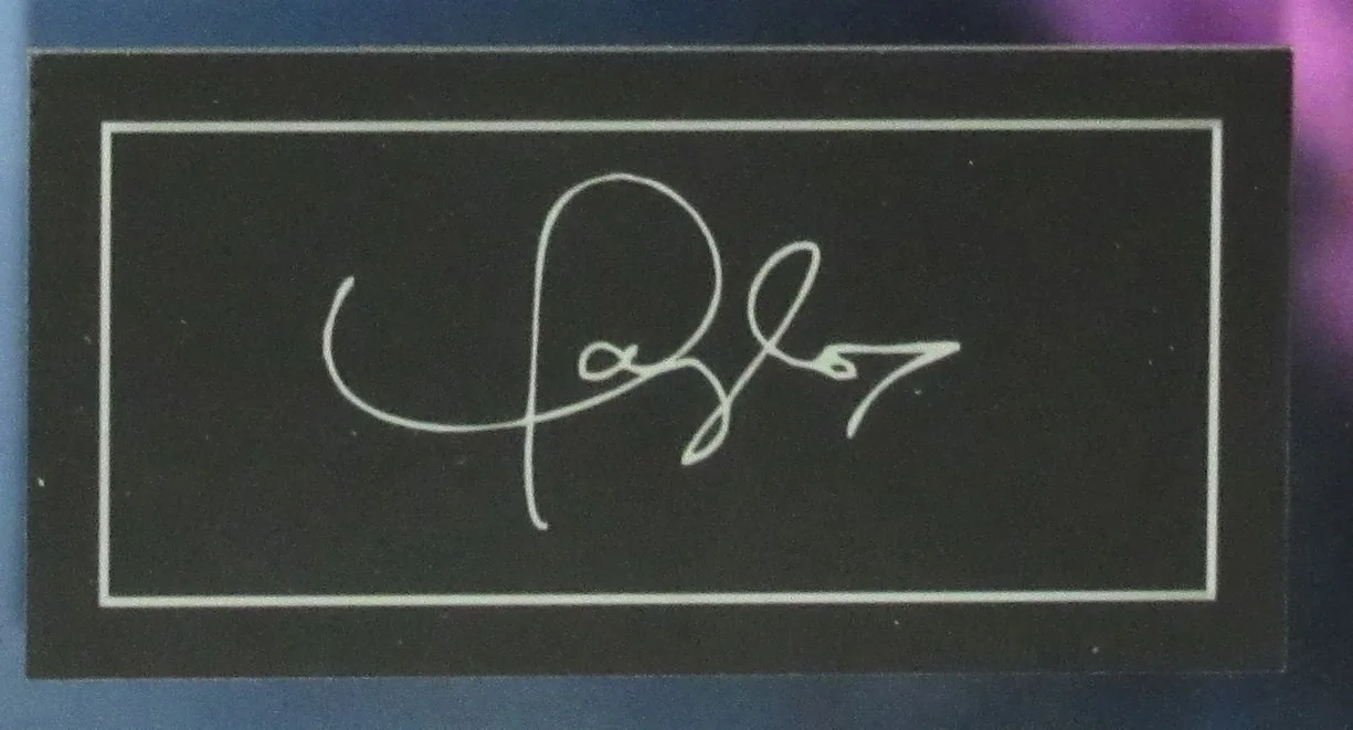 Taylor Swift Midnight CD with Photo and Laser Engraved Autograph Framed 193996, image 2