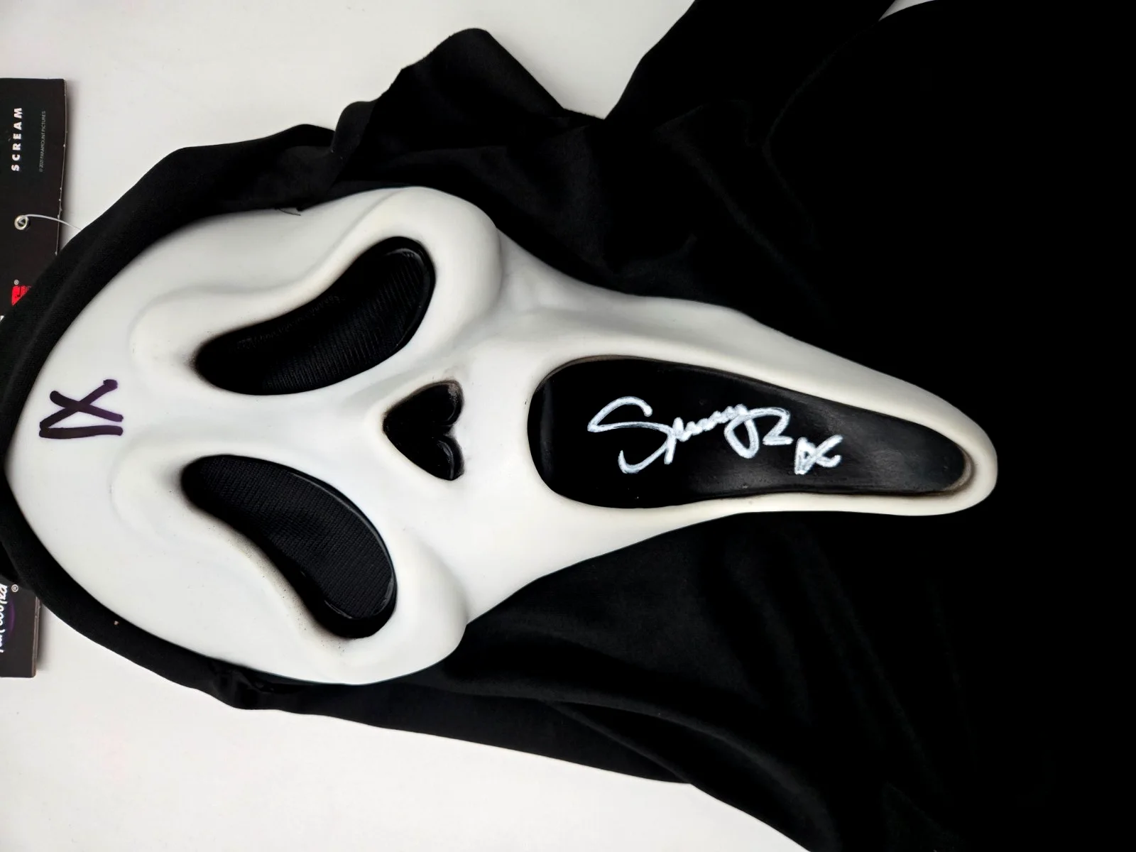 Spencer Charnas Signed Ghostface Mask Ice Nine Kills Autograph Scream Beckett 52, image 2