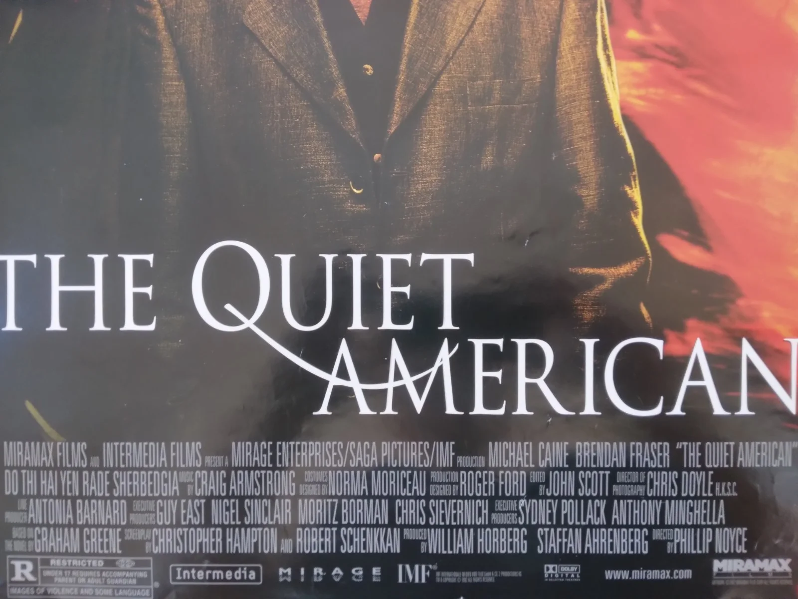 The Quiet American original movie 2002 poster US one sheet, image 2