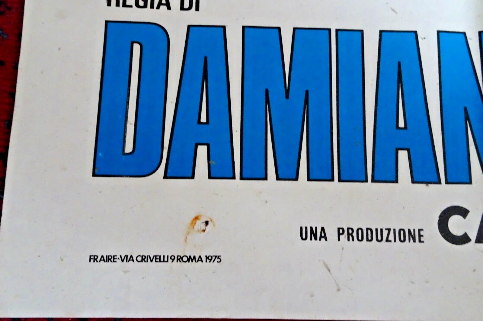 How to Kill A Judge Italian Poster Franco Nero Francoise Fabian Huge 55x39, изображение 3