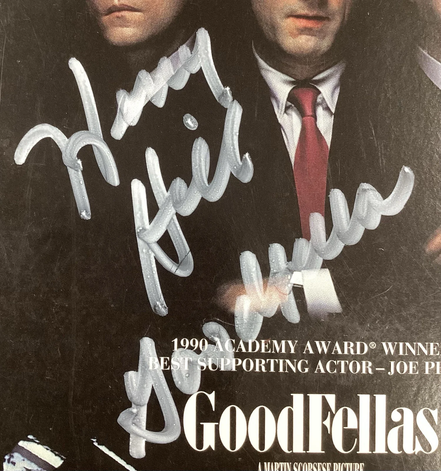 Henry Hill — Henry Hill Signed DVD Goodfellas Gangster DeNiro Mafia Inscription Autograph JSA, image 2
