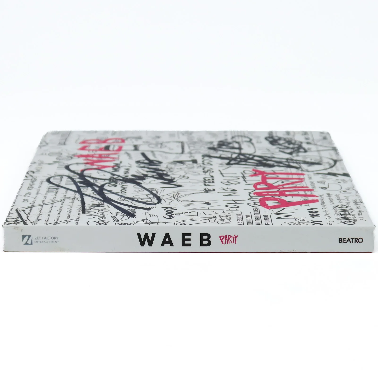 WAEB - Party 1st Mini Album Signed Promo CD 2017, image 4