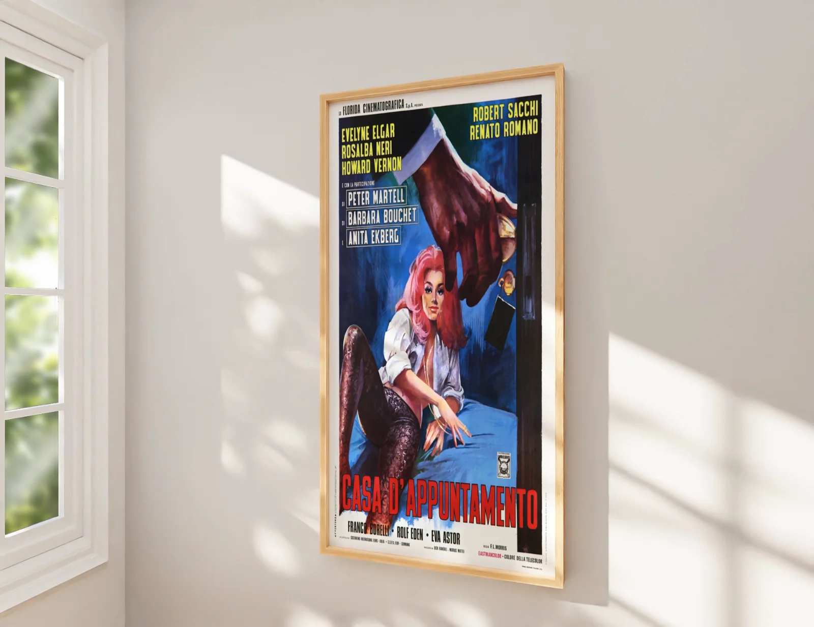 Casa D'Appuntamento - 1972 Giallo Horror Film - Soggettone Poster, изображение 2
