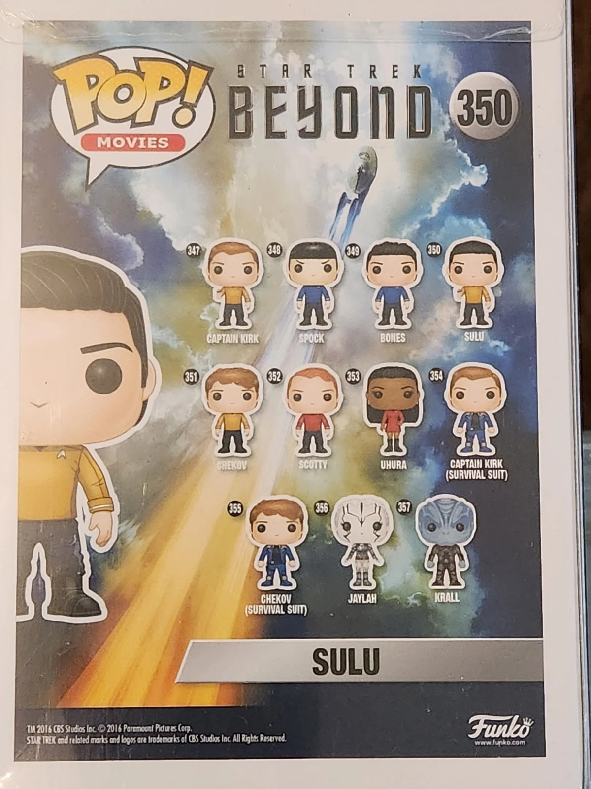 John Cho — Hard To Find John Cho Autographed Sulu (Star Trek) Funko Pop With Certification, image 3