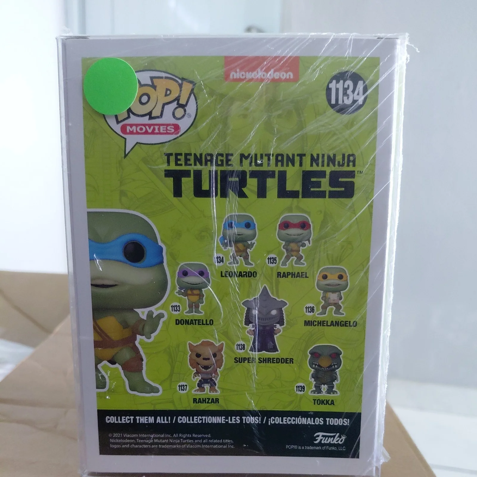 cam clarke — Signed CAM CLARKE Leonardo TMNT Funko Pop 1134 Autograph, image 3