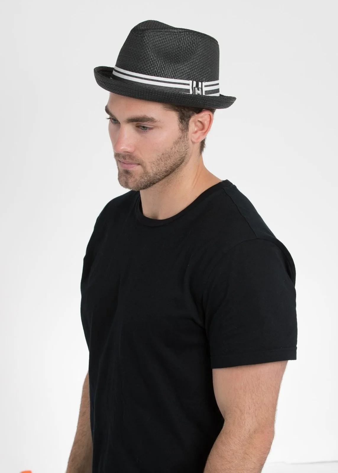 Peter Grimm Depp Fedora Hat Large-X-Large Black, image 3