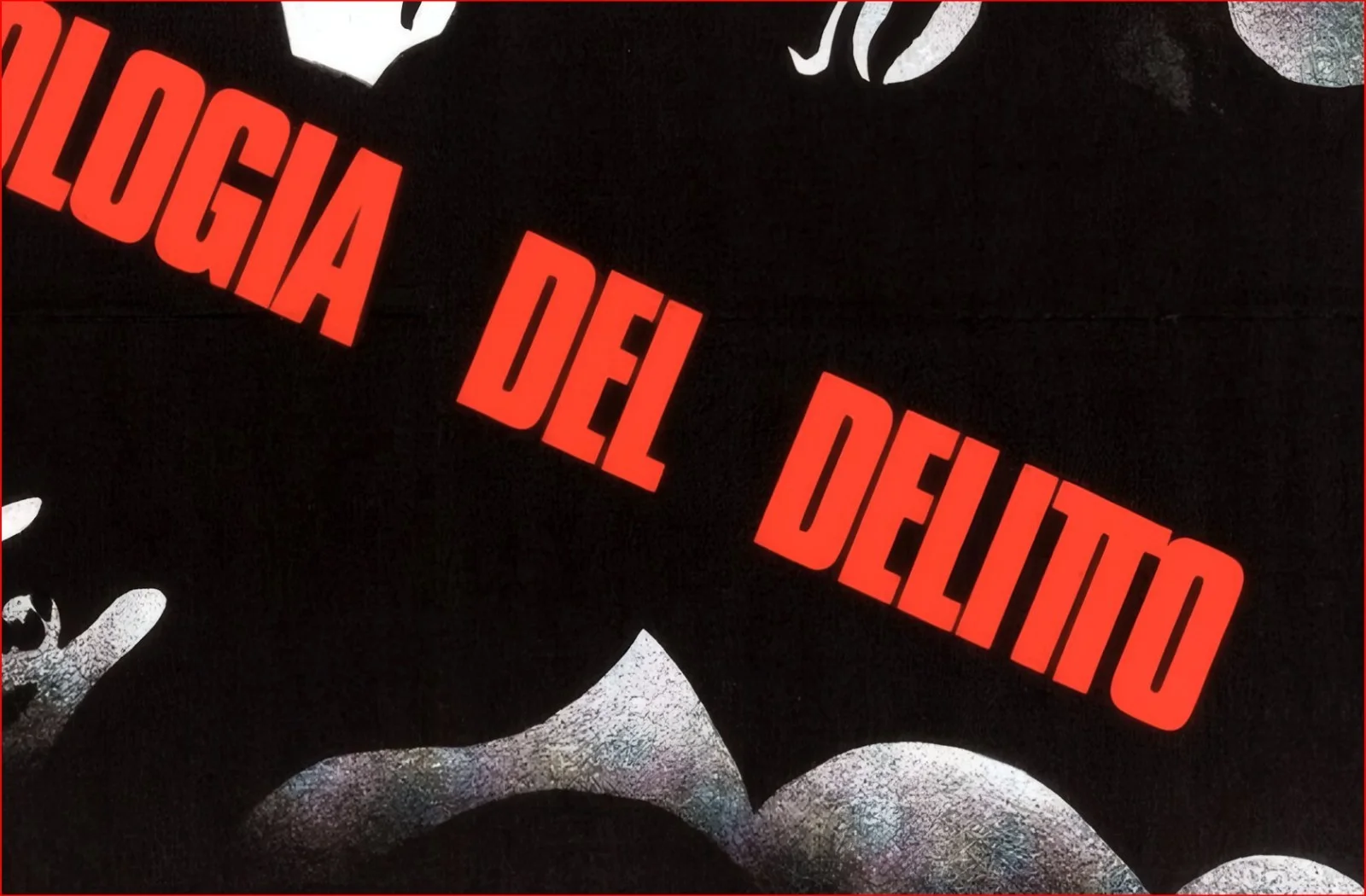Ecologia Del Delitto - 1971 Giallo Horror - Restored Soggettone Poster, image 5