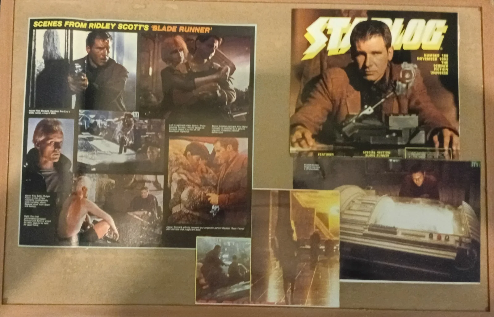 BLADE RUNNER MAGAZINE & NEWSPAPER CUTTINGS, image 2