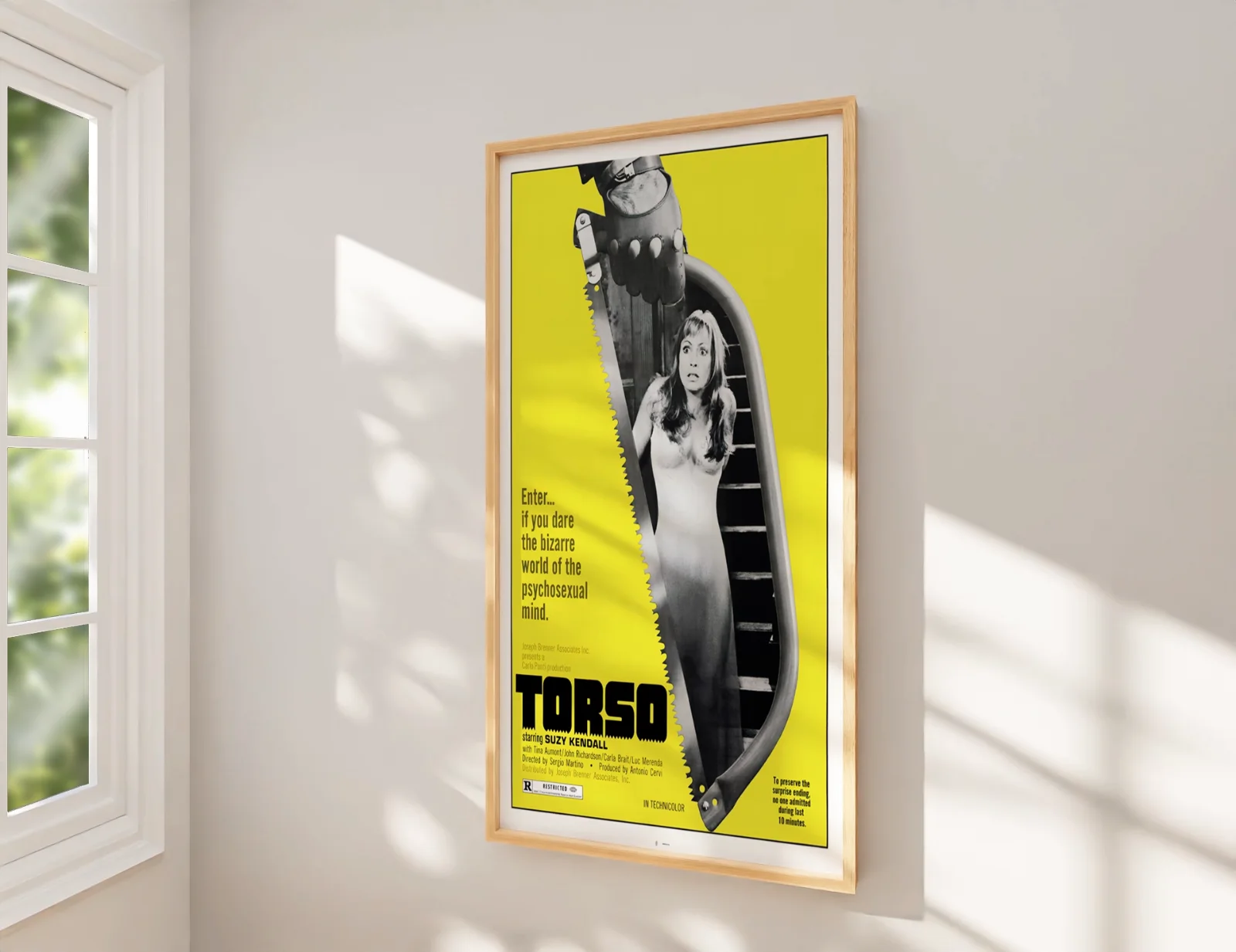 Torso - 1973 Giallo Horror Film Restored 27.2" x 41" US One Sheet Poster, image 2