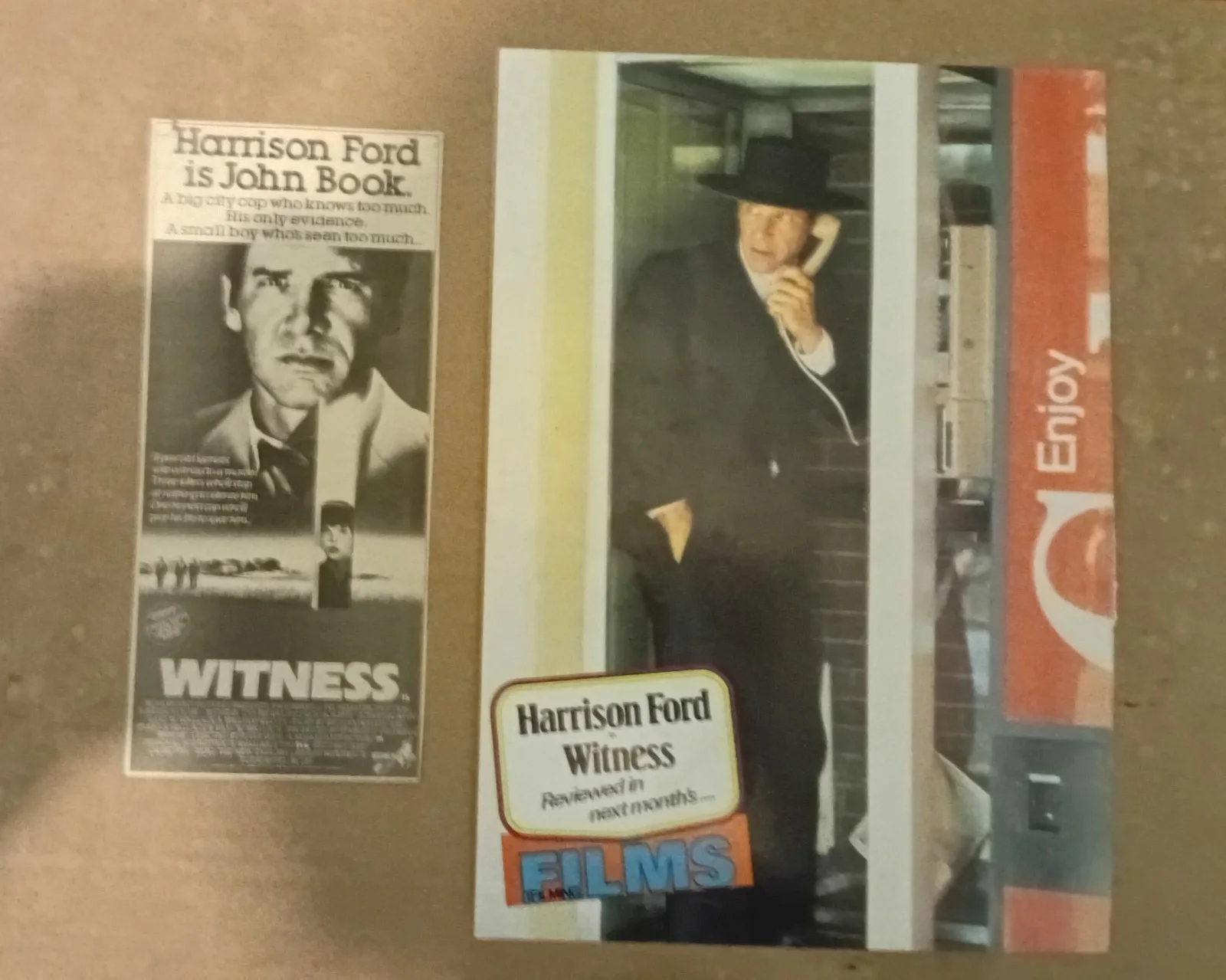 HARRISON FORD MAGAZINE & NEWSPAPER CUTTINGS, image 4
