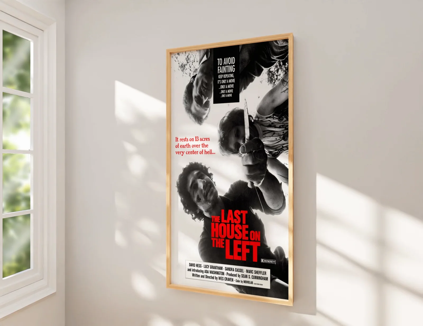 The Last House On The Left - 1972 B-movie Restored 27.2" x 41" US One Sheet, image 2