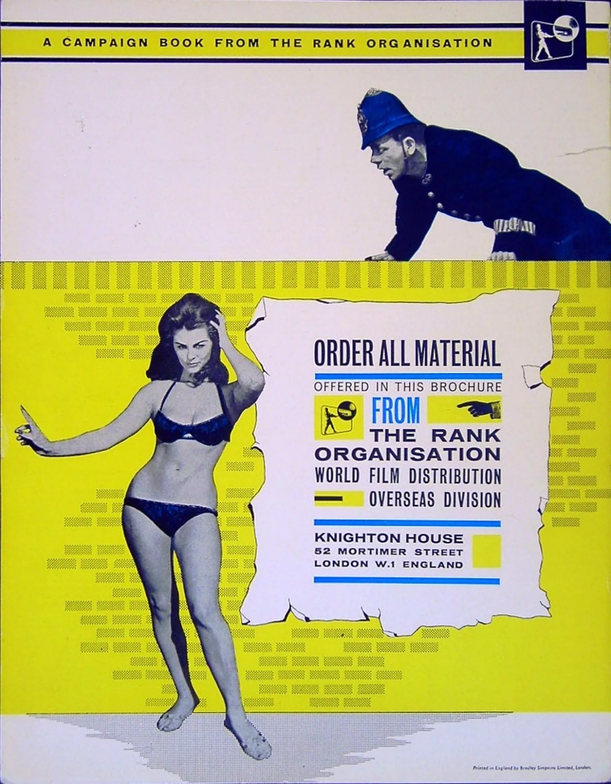 ON THE BEAT 1962 Norman Wisdom Raymond Huntley David Lodge UK PRESSBOOK, image 3