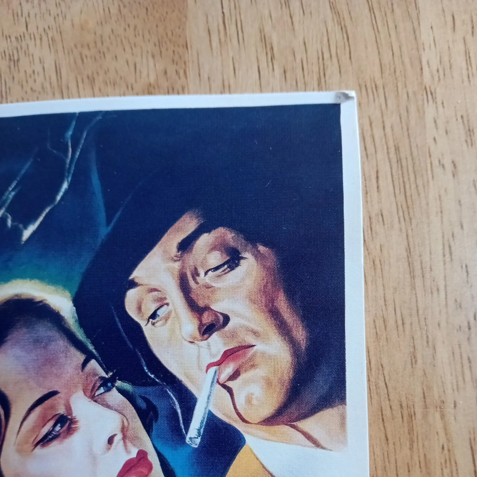 Out of the Past. Robert Mitchum. Jane Greer. Film Promotional Postcard 1998, изображение 3