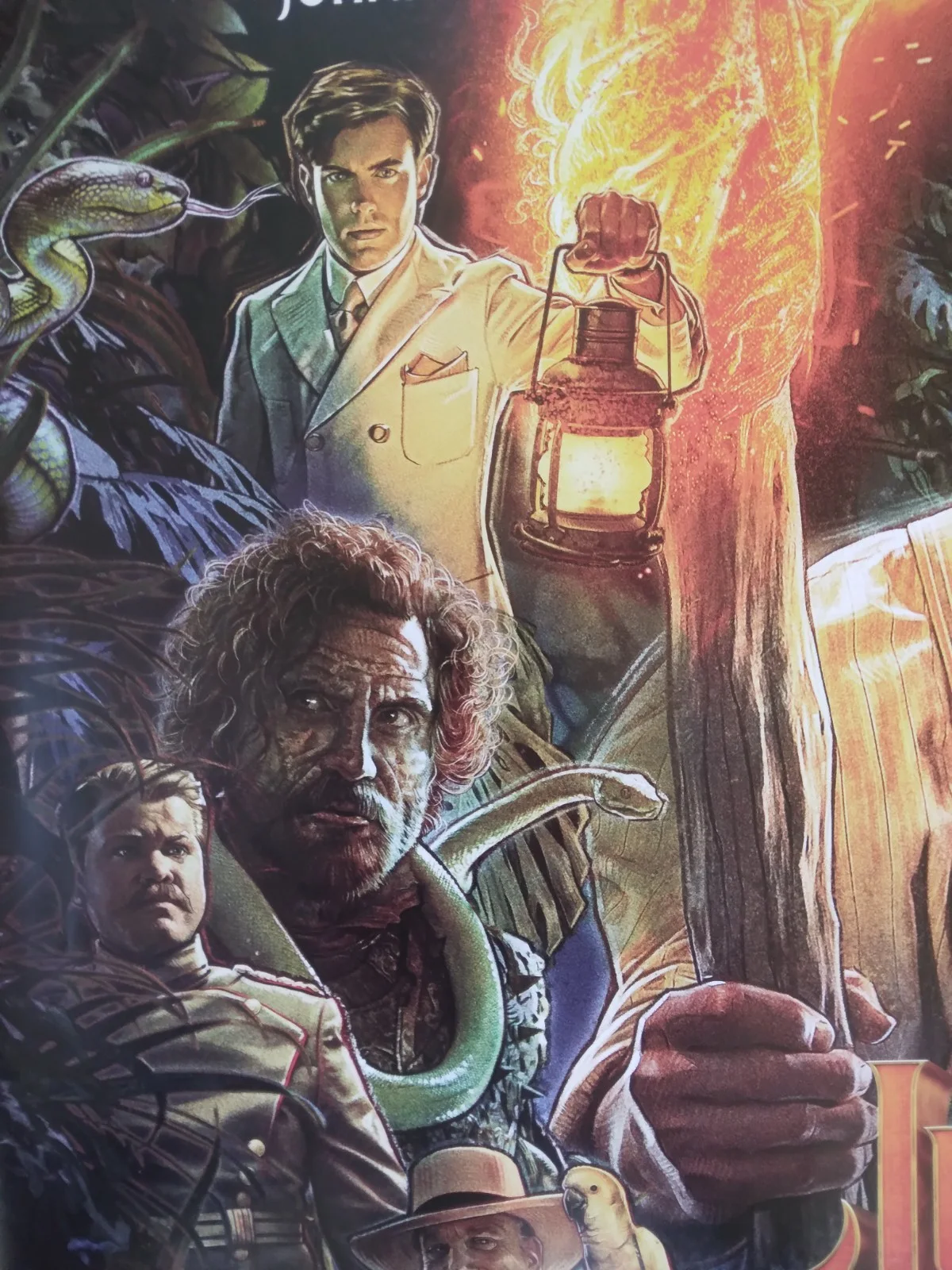 Jungle Cruise original movie 2021 poster UK quad, изображение 2