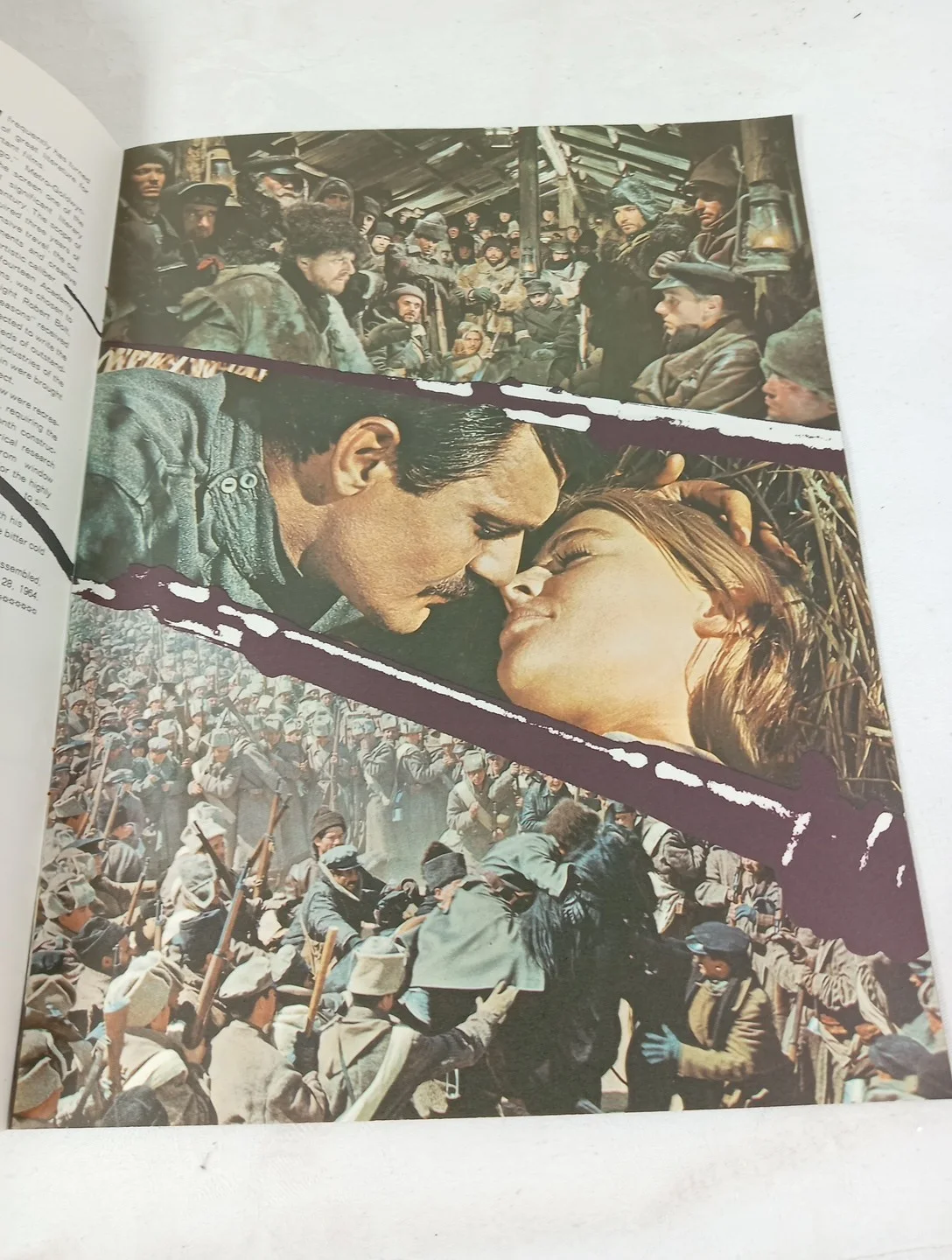 DOCTOR ZHIVAGO Original Film Brochure David Lean Omar Sharif Empire 1968 Ticket, изображение 5