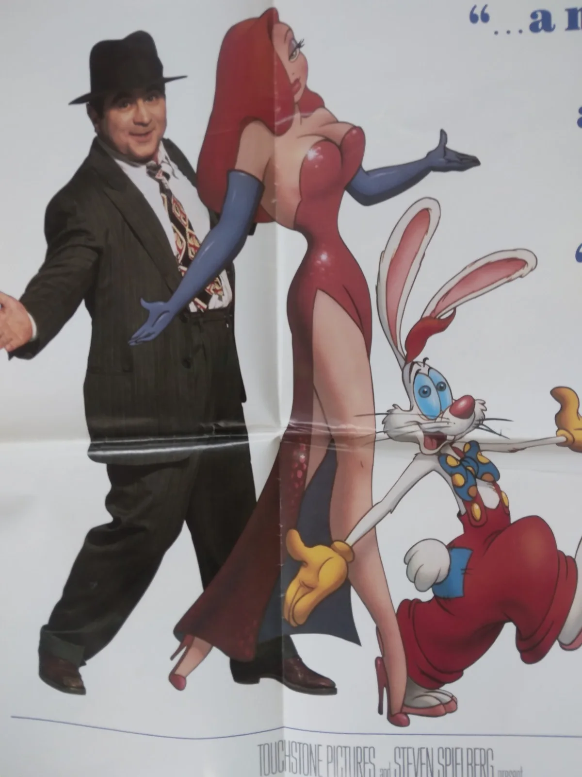 Who Framed Roger Rabbit original movie 1988 poster UK quad, image 2