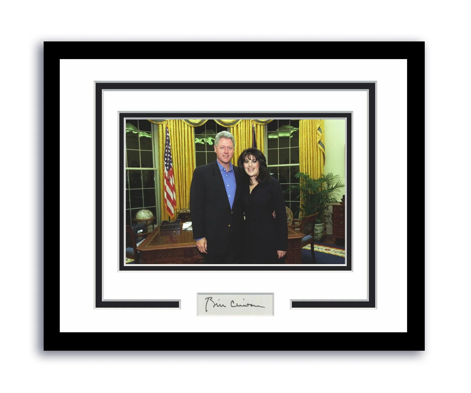 Bill Clinton — Bill Clinton Autographed Signed 11x14 Framed Photo ACOA
