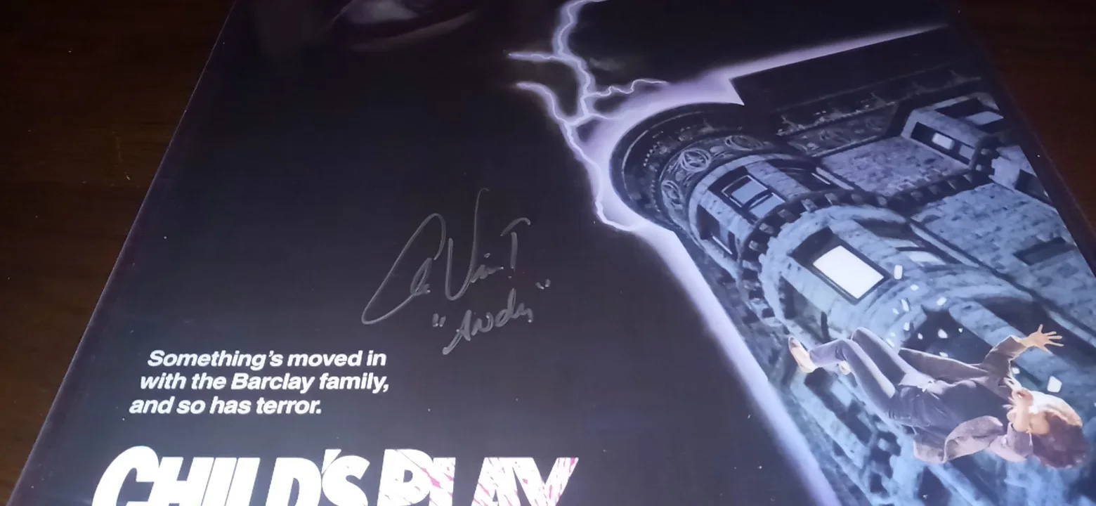 Alex Vincent — Child's Play 11x17 Hand Signed Movie Poster By:Alex Vincent, изображение 2