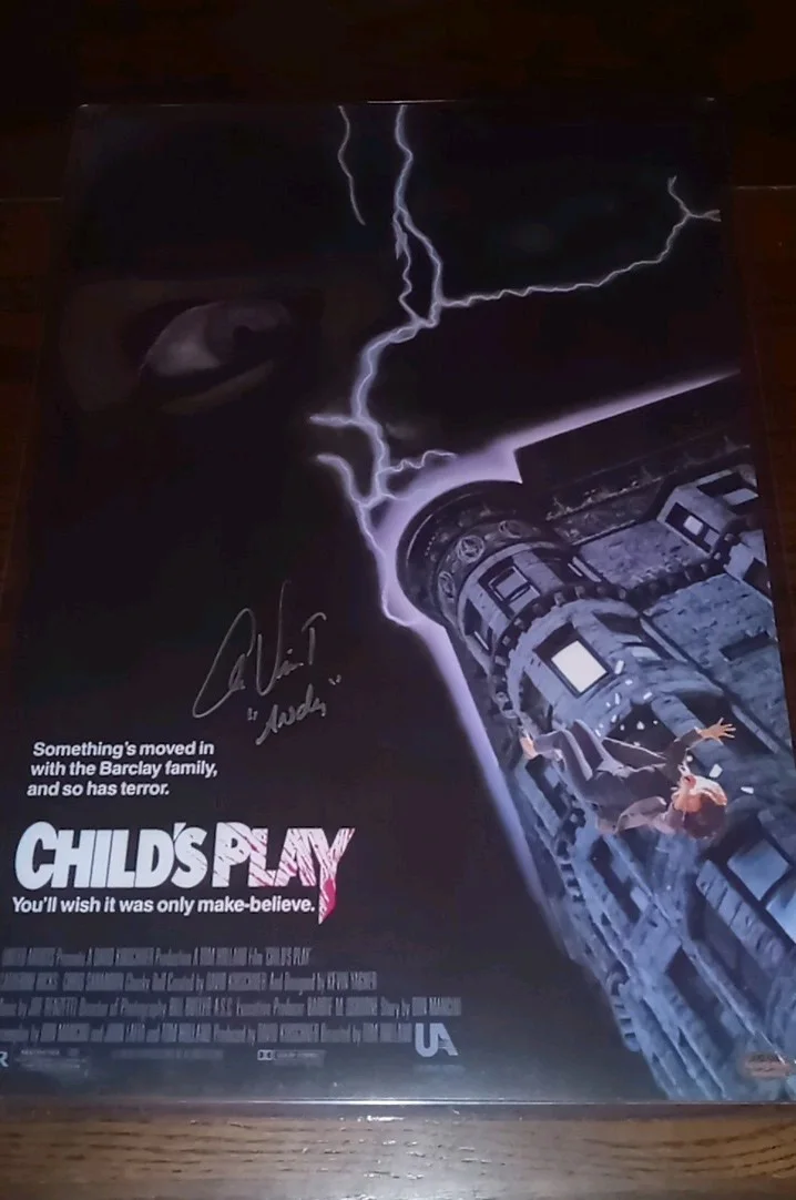 Alex Vincent — Child's Play 11x17 Hand Signed Movie Poster By:Alex Vincent, изображение 3