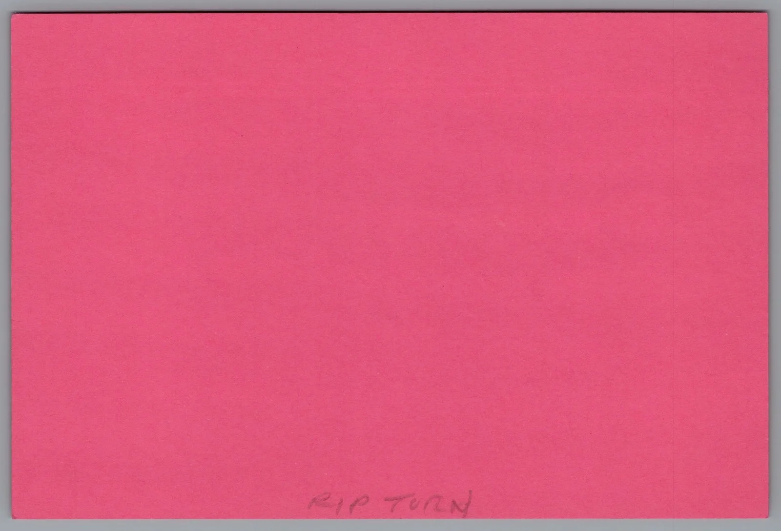 Rip Torn — Rip Torn Signed 4x6 Index Card The Larry Sanders Show Autographed, image 2