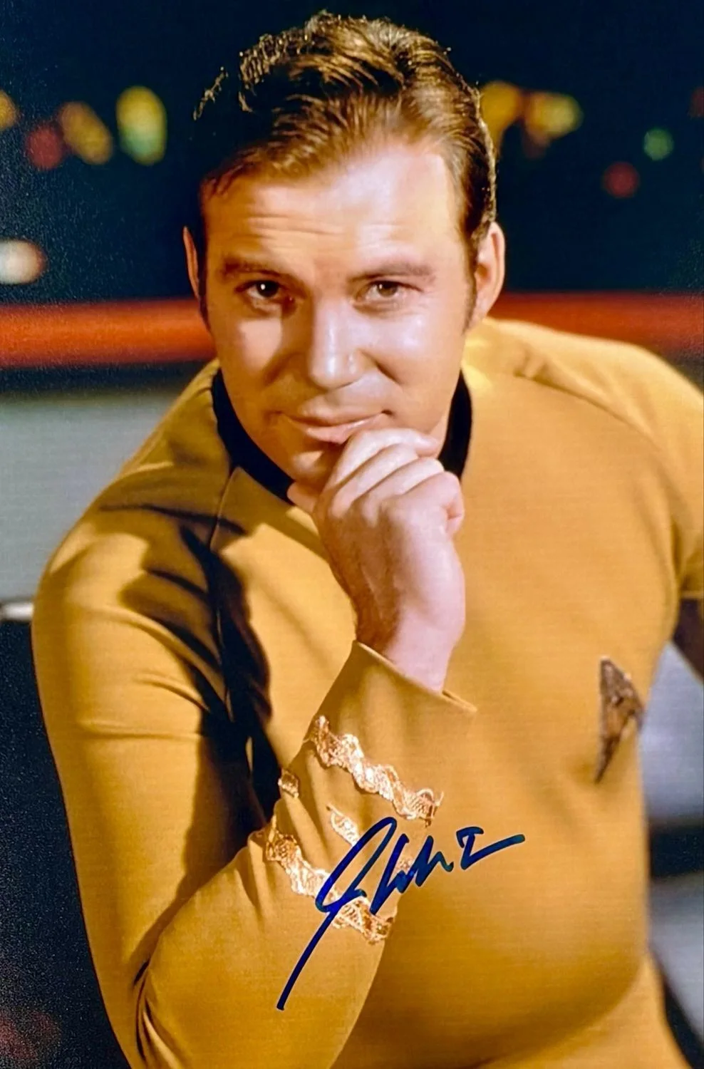 William Shatner Signed Photo Framed & Beckett COA Star Trek Movie Poster Auto, изображение 5