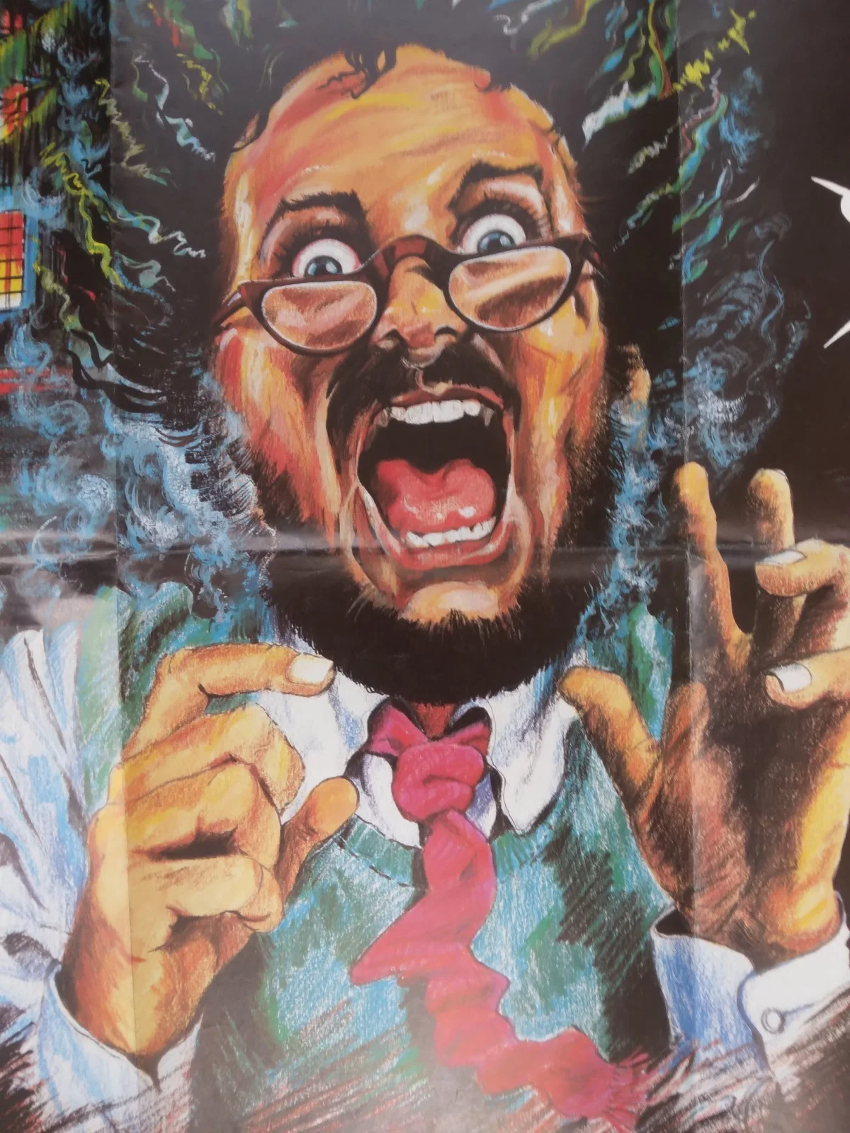 Bloodbath at the House of Death original movie 1984 poster UK quad, изображение 2