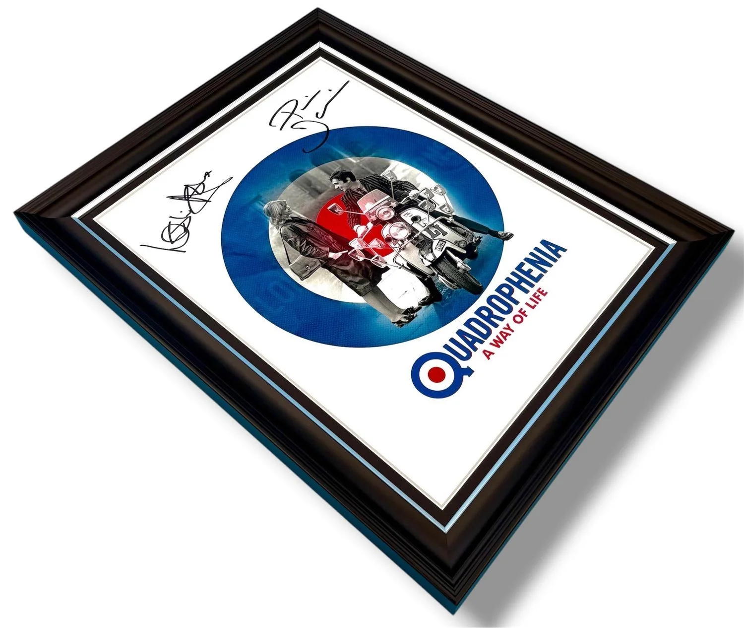 Phil Daniels & Leslie Ash Signed Photo Framed & COA Quadrophenia Poster Auto, image 3