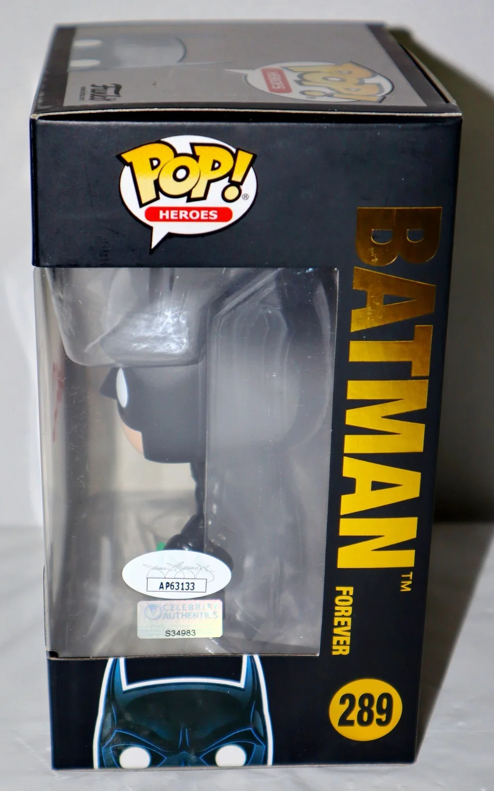 Val Kilmer — 🦇🦸🏻‍🔥 Val Kilmer Signed Autographed Batman Forever Funko POP JSA PSA, image 4