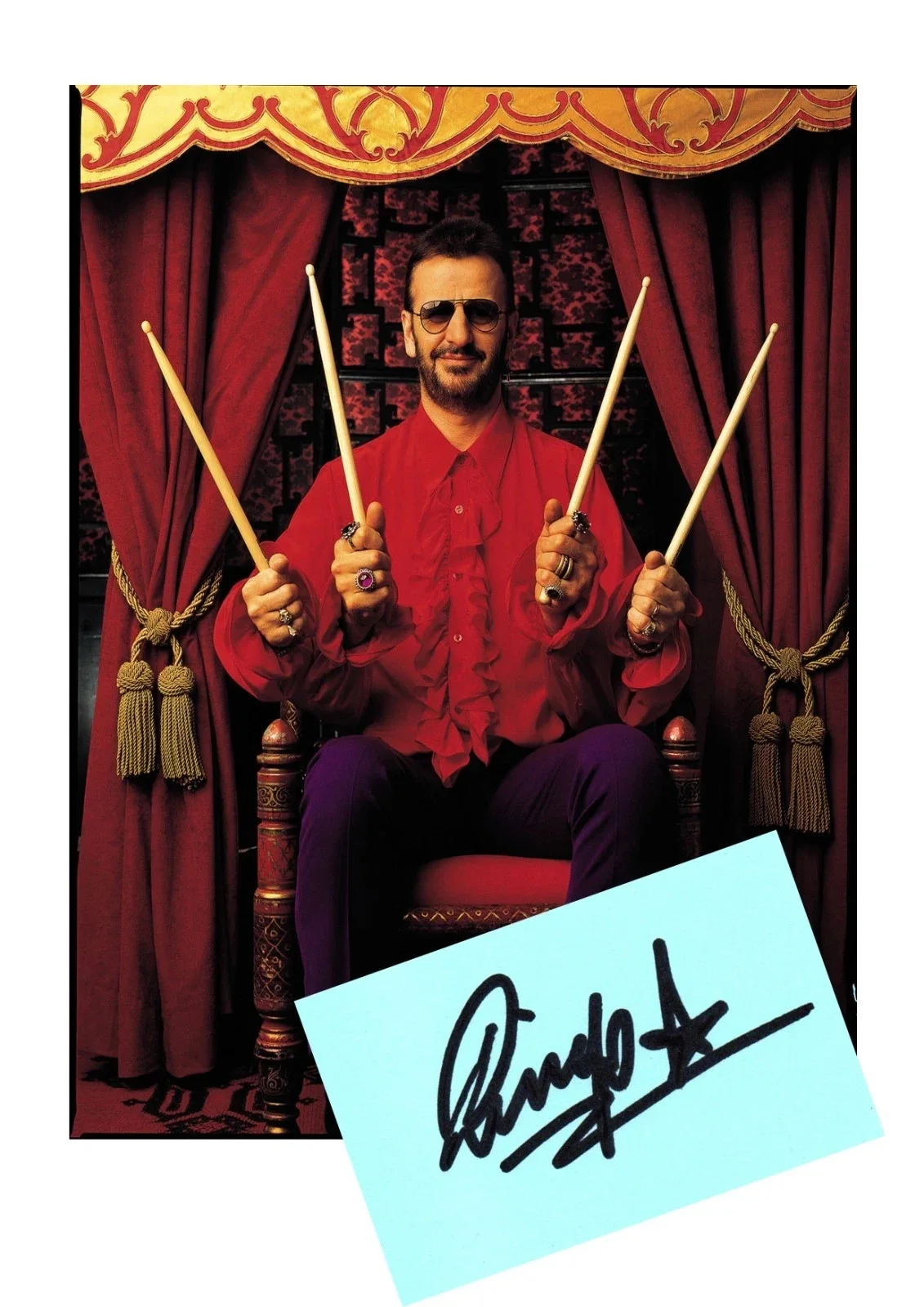 THE BEATLES / RINGO STARR / AUTOGRAPH COLLECTION, image 2
