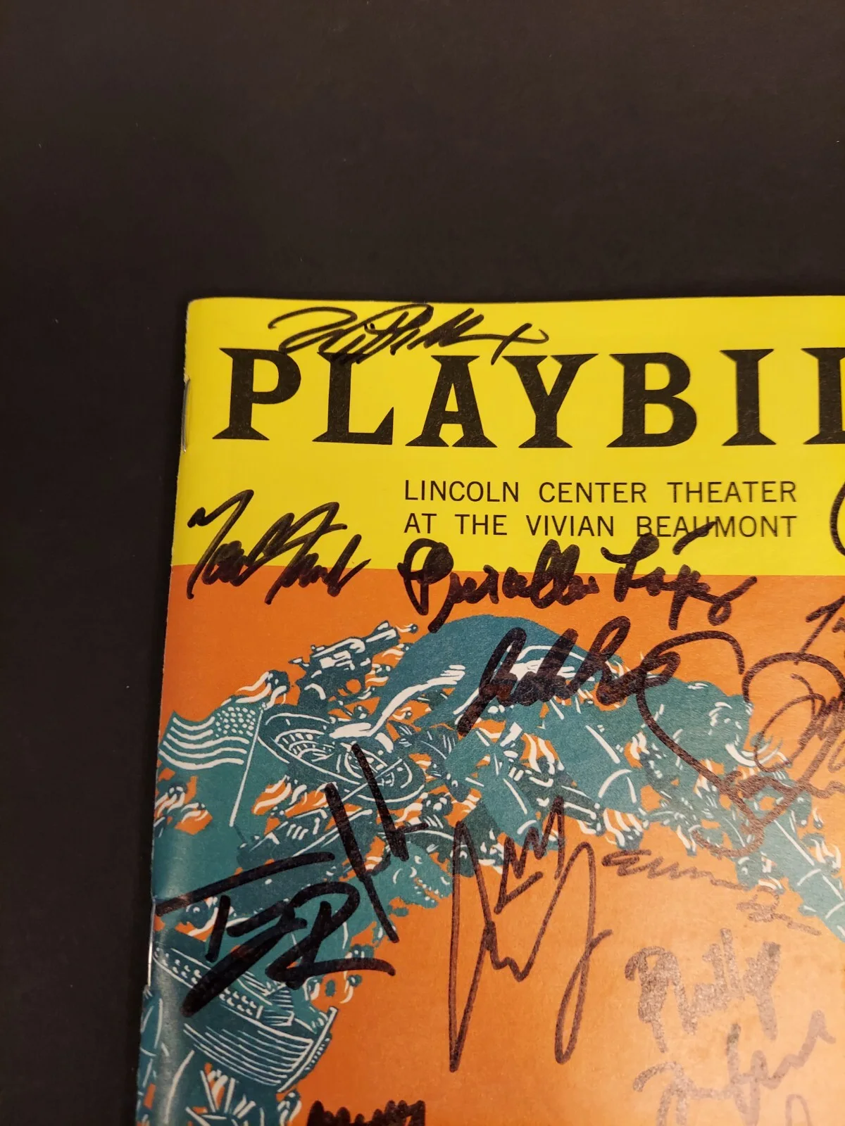 The Skin of Our Teeth Cast Signed Playbill Lincoln Center Theater Playbill, изображение 3