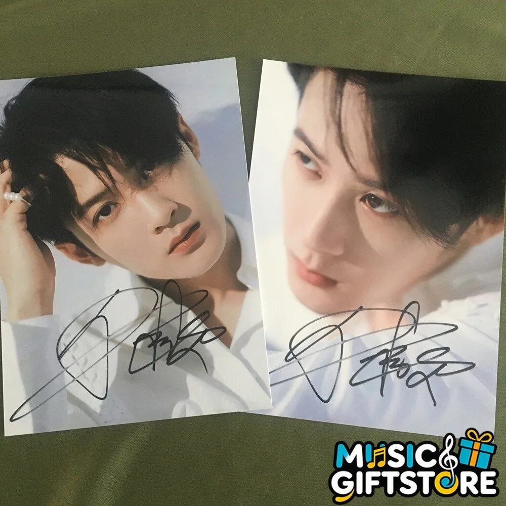 TAN JIAN CI JIANCI Autographed Signed Photo 4*6 檀健次 2023 #MUGS, image 2