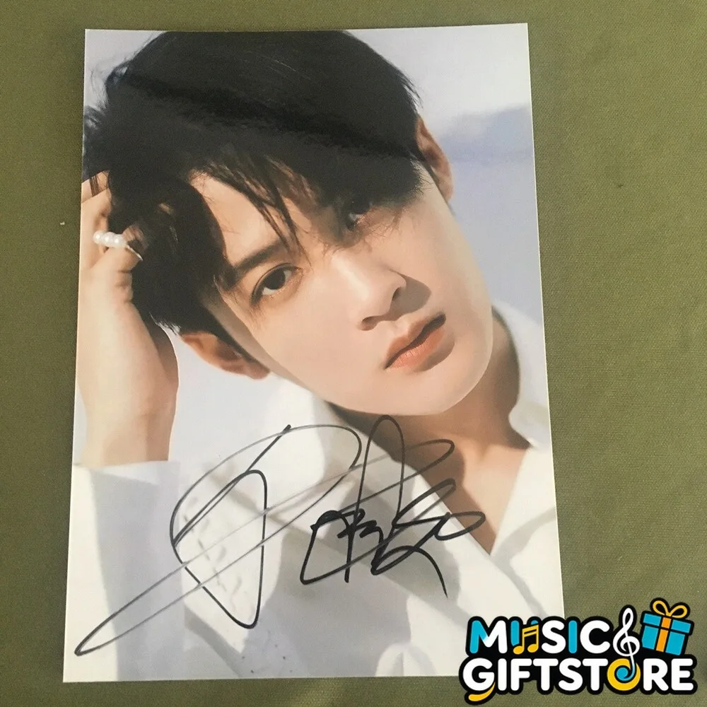 TAN JIAN CI JIANCI Autographed Signed Photo 4*6 檀健次 2023 #MUGS, image 3