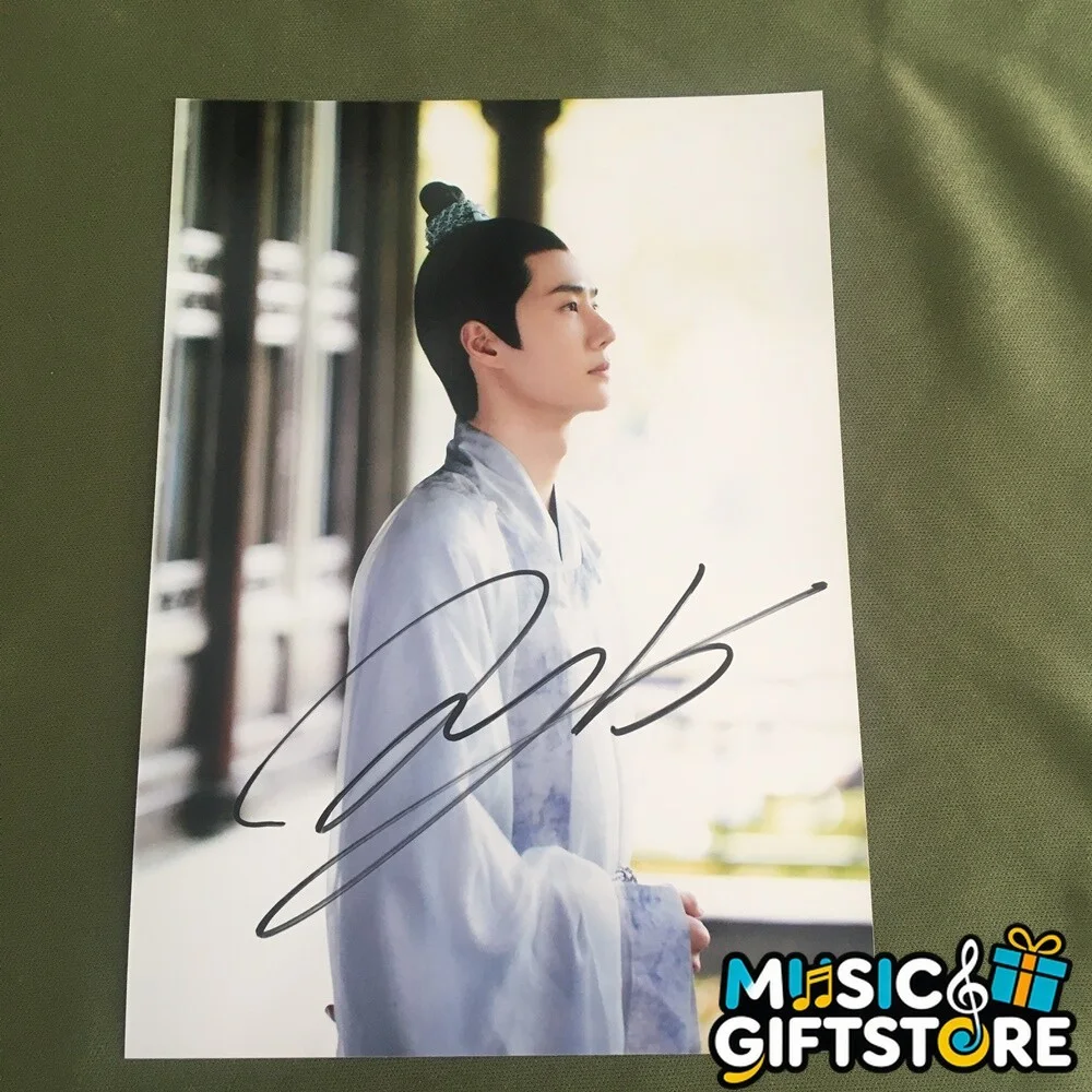 WANG YIBO YI BO PHOTO CARD PICTURE HANG ZHOU GAMES SIGNED AUTOGRAPHED 2023A #MUG, изображение 4